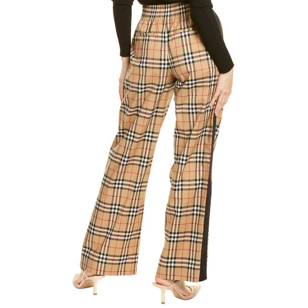 Burberry Womens Stripe Vintage Check Stretch Trouser - Picture 2 of 3